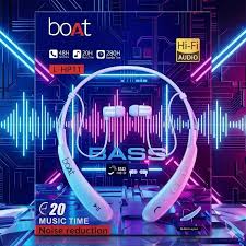 boAt Rockerz L-HP11: Ultra-Bass Wireless Neckband