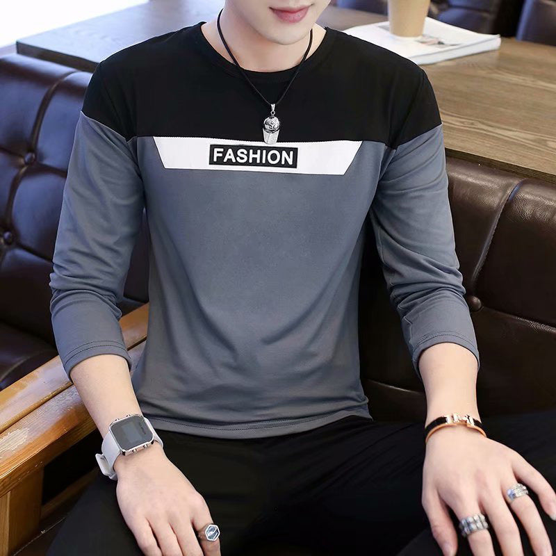 Premium Long Sleeve Two-Tone T-Shirt