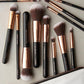Premium Rose Gold Makeup Brush Set