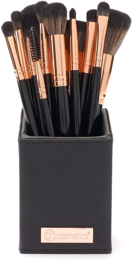 Premium Rose Gold Makeup Brush Set